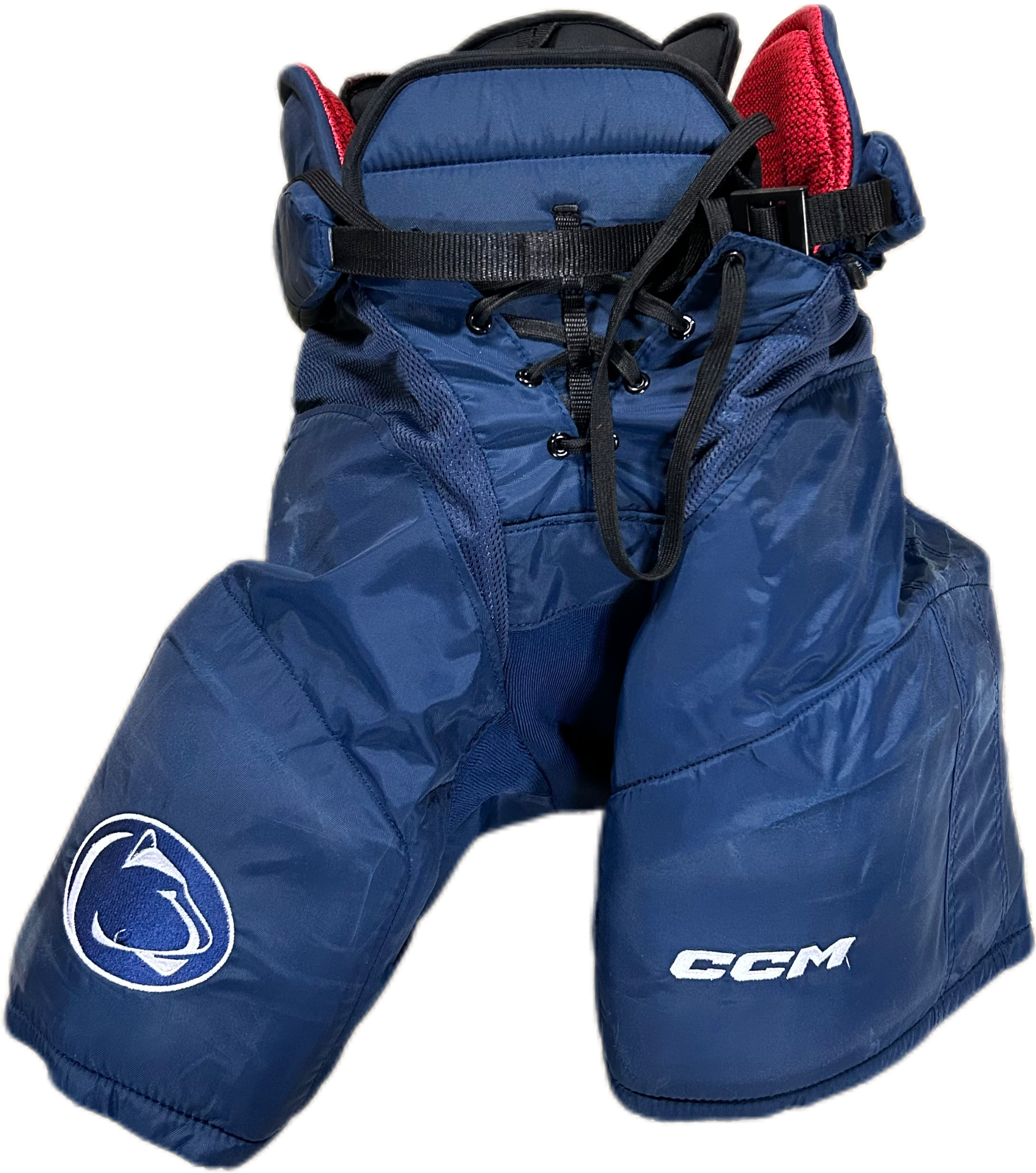 CCM HP45 - Pantalon NCAA Pro Stock d'occasion (bleu marine)